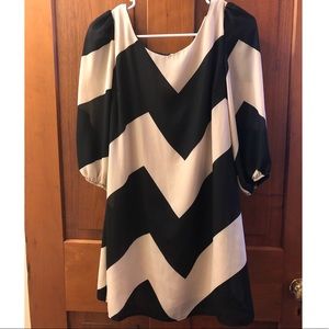 GB Chevron Dress